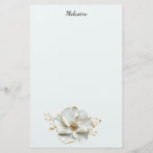 Bloesems briefpapier (Voorkant)