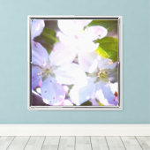 bloesems canvas afdruk (Insitu (Houten vloer))
