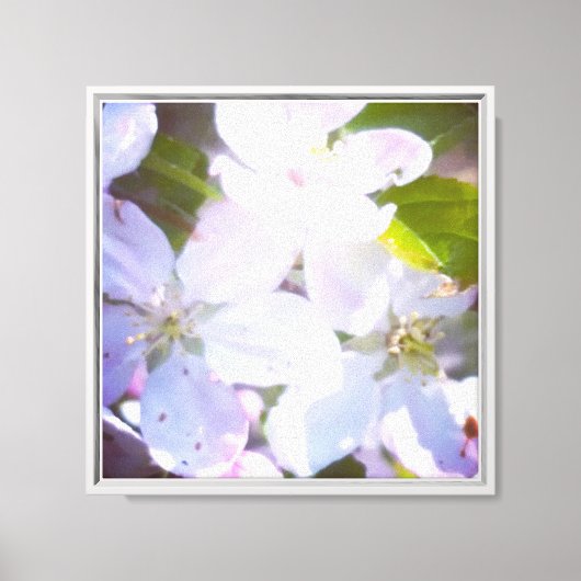 bloesems canvas afdruk (Voorkant)