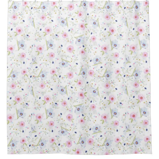 Bloesems Douche Bad Home Destiny's Destiny Douchegordijn (Voorkant)