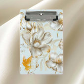 Bloesems en duif mini klembord