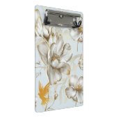 Bloesems en duif mini klembord (Schuin)