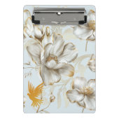 Bloesems en duif mini klembord (Voorkant)