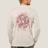 Bloesems en Eieren Tri-Blend Shirt (Achterkant volledig)