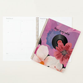 Bloesems en Vinyl Planner