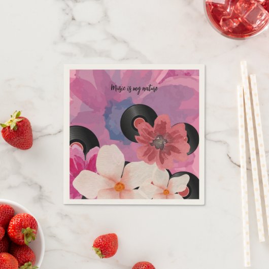 Bloesems en Vinyl Servet (Insitu)