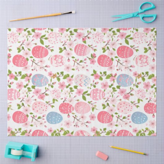 Bloesems en Zegeningen Tissuepapier (Craft)