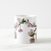 Bloesems in de regen - Elegante kersenbloesem Magische Mok (Center)