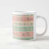 Bloesems in de Stripes Coffee Mok (Rechts)