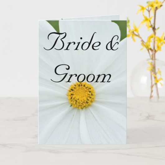 bloesems kaart (Gele Bloem)