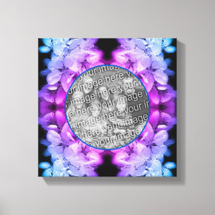 Bloesems Kleuren Maak Je Eigen Foto Canvas Afdruk