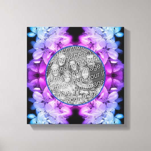 Bloesems Kleuren Maak Jouw Eigen Foto Canvas Afdruk (Voorkant)