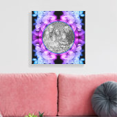 Bloesems Kleuren Maak Jouw Eigen Foto Canvas Afdruk (Insitu (Woonkamer))