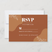 Bloesems of Love: eenvoudige Abstracte bladeren RS (Voorkant)