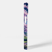 Bloesems onder een sterrenhemel Case-Mate iPhone case (Achterkant / Rechts)