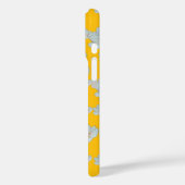 Bloesems op zonnig geel Case-Mate iPhone case (Achterkant / Links)