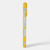 Bloesems op zonnig geel Case-Mate iPhone case (Achterkant / Rechts)