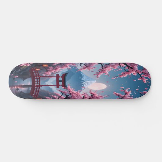 Bloesems & Peaks Edition 1 Persoonlijk Skateboard (Horizontaal)