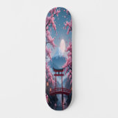 Bloesems & Peaks Edition 1 Persoonlijk Skateboard (Voorkant)