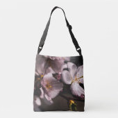 bloesems schattig crossbody tas (Achterkant)