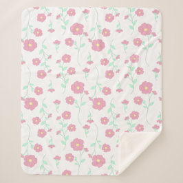 Bloesems Sherpa Deken