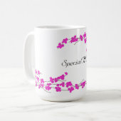 Bloesems - Speciaal slijm Koffiemok (Voorkant links)