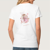 bloesems t-shirt (Achterkant)