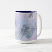 Bloesems Tweekleurige Koffiemok (Voorkant rechts)