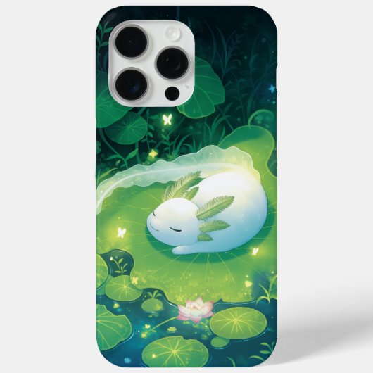 Bloesems van de vijver Axolotl Tuin Case-Mate iPhone Case (Achterkant)