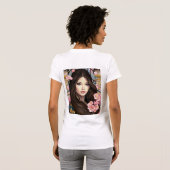 Bloesems van Elegantie T-shirt (Achterkant volledig)