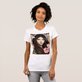 Bloesems van Elegantie T-shirt (Voorkant volledig)