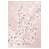 bloesems van Floral Pastel Cherry Tafelkleed (Voorkant)