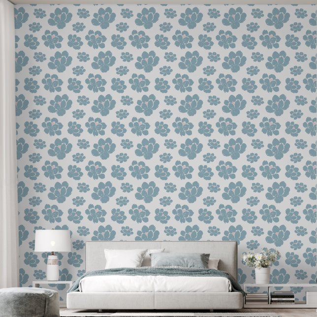Bloesems van Sereniteit Behang (Slaapkamer)