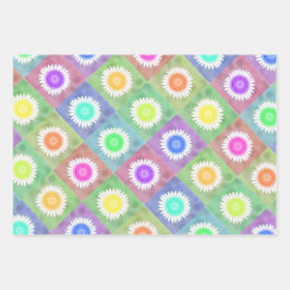 Bloesems Wrapping Papier Bladen Inpakpapier Vel