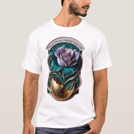 Bloesemtijd Roos, Wildflower Cottage Cadeau T-shirt