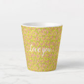 Bloesemwaas Latte Mok (Voorkant)