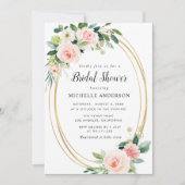 bloesse bridale douche uitnodiging (Voorkant)