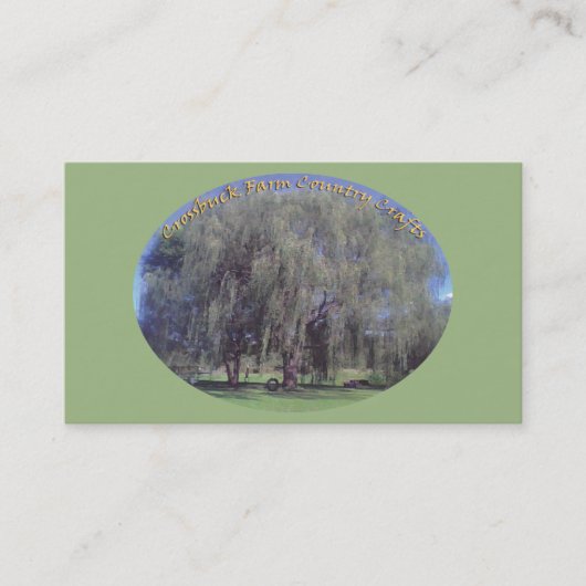 blog- Crossbuck Boerderij Visitekaartje (Voorkant)