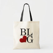 Blog Love Tote Bag (Voorkant)