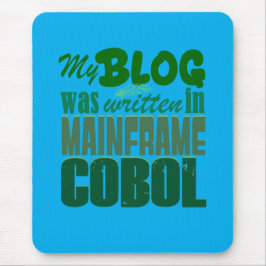 Blog was geschreven in COBOL – Retro Mainframe Ont Muismat