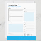 Blogberichtplanner sjabloon (Voorkant)