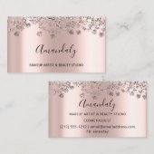 Bloger Roos voor gebeurtenisplanner Visitekaartje (Voorkant / Achterkant)