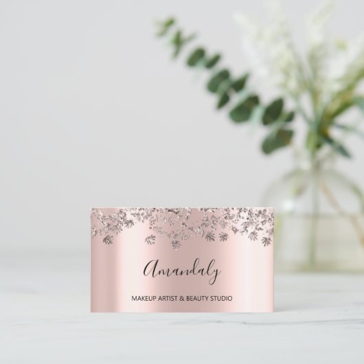 Bloger Roos voor gebeurtenisplanner Visitekaartje (Staand voorkant)