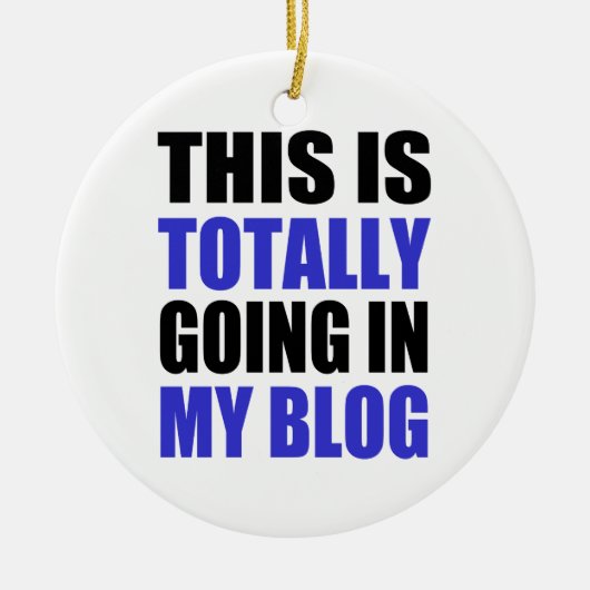 Bloggen Keramisch Ornament (Voorkant)