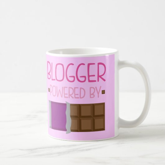 Blogger Chocolate Gift voor vrouwen Koffiemok (Rechts)