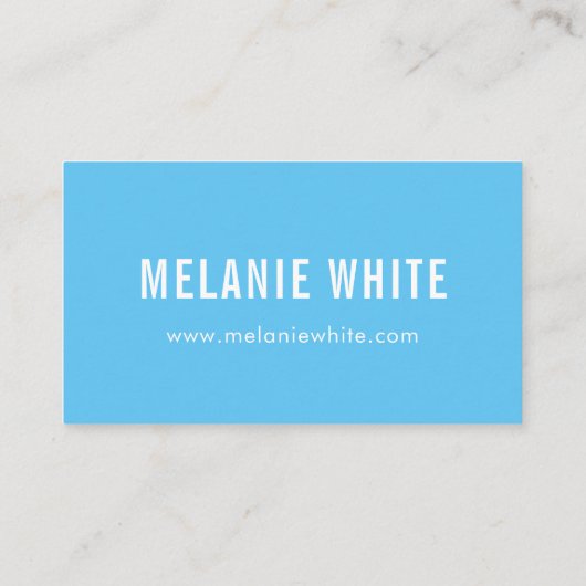 Blogger en grafische ontwerper visitekaartje (Achterkant)