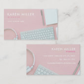 Blogger Influencer Slogans Visitekaartjes (Voorkant / Achterkant)