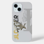 BLOGGER iPhone Cases Trend Abstract Zwart Wit (Achterkant)