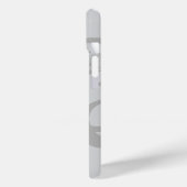 BLOGGER iPhone Cases Trend Abstract Zwart Wit (Achterkant / Links)