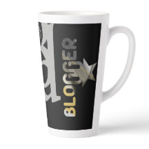 BLOGGER Latte Mok Abstract interieur zwart